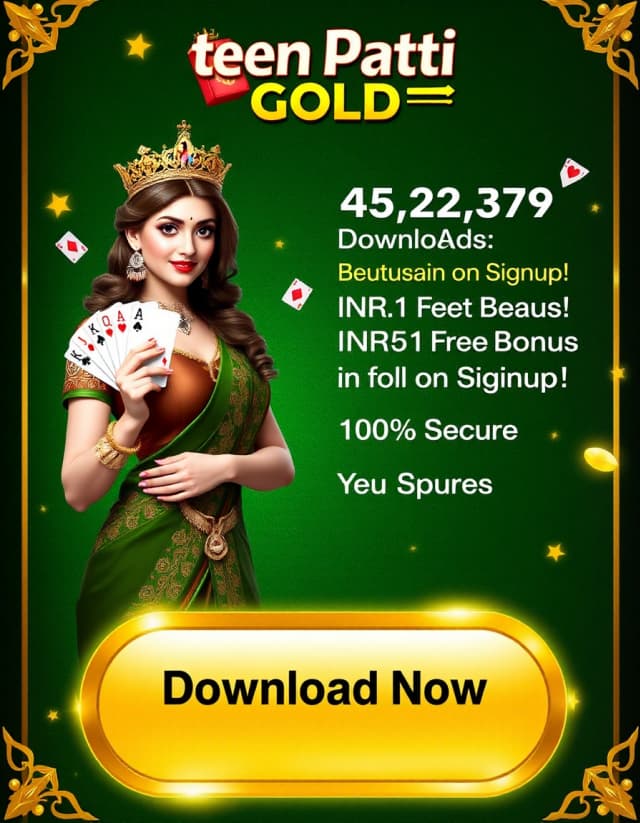 Teen Patti Gold Apk Download Banner